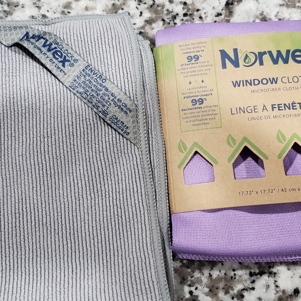 Norwex envirocloth and window cloth